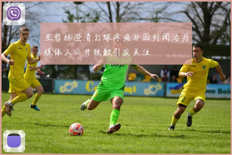王哲林澄清打球疼痛非因封闭治疗媒体人公开致歉引发关注